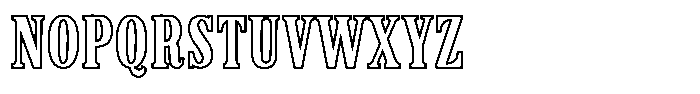 Cordavia Line Regular Font UPPERCASE