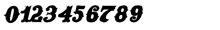 Cordel Circo Mambembe Bold Italic Font OTHER CHARS