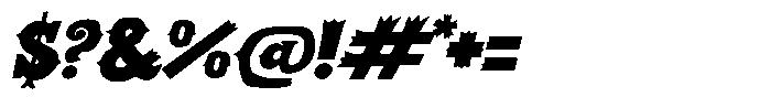 Cordel Circo Mambembe Bold Italic Font OTHER CHARS