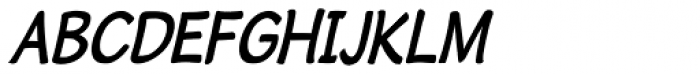 Cordin Bold Condensed Oblique Font UPPERCASE