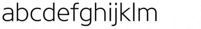 Core Gothic N Light Font LOWERCASE