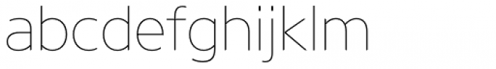 Core Gothic N Thin Font LOWERCASE