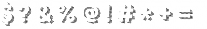 Core Magic 3D Line2 Font OTHER CHARS