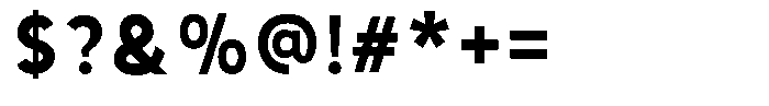 Core Motion Font OTHER CHARS