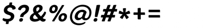 Core Rhino 65 Bold Italic Font OTHER CHARS