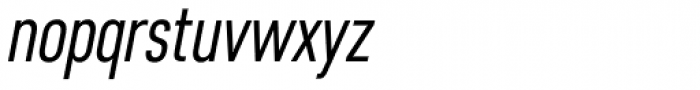Core Sans D 37 Cn Italic Font LOWERCASE