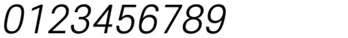 Core Sans E 35 Light Italic Font OTHER CHARS