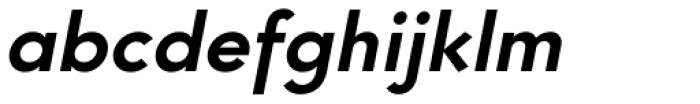 Core Sans G 65 Bold Italic Font LOWERCASE