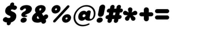 Core Sans GS 95 Black Italic Font OTHER CHARS