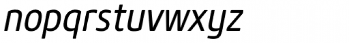 Core Sans M 47 Cn Italic Font LOWERCASE