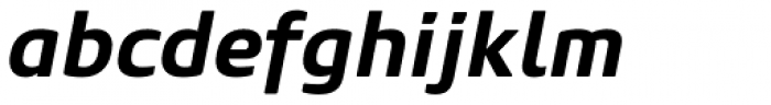 Core Sans M 65 Bold Italic Font LOWERCASE