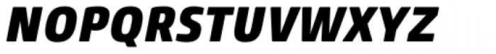 Core Sans M SC 75 ExtraBold Italic Font LOWERCASE