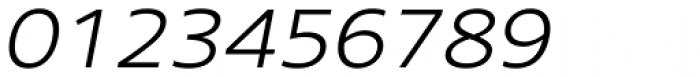 Core Sans N 33 Exp Light Italic Font OTHER CHARS