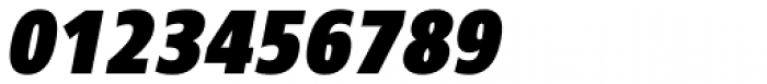 Core Sans N 97 Cn Black Italic Font OTHER CHARS