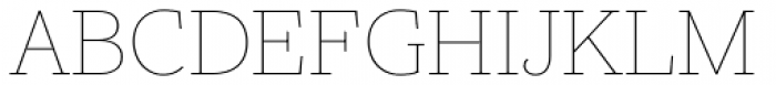 Core Serif N 15 Thin Font UPPERCASE