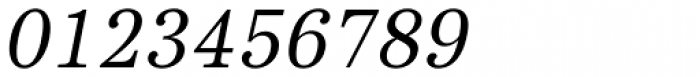 Core Serif N 35 Regular Italic Font OTHER CHARS