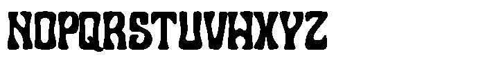 Coreline Bold Regular Font UPPERCASE