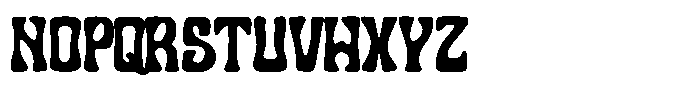 Coreline Bold Regular Font LOWERCASE