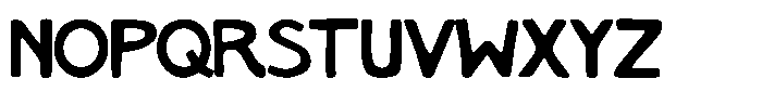 Coreline Thin Regular Font LOWERCASE
