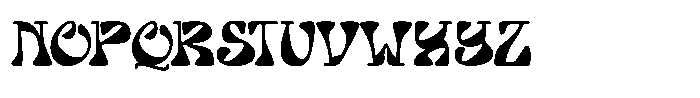 Corenesia Font UPPERCASE