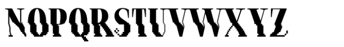 Corepix Font UPPERCASE
