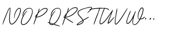 Corethan Script Font UPPERCASE