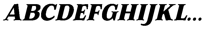Corfella Phantom Corfella Italic Bold Font UPPERCASE