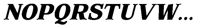 Corfella Phantom Corfella Italic Bold Font UPPERCASE