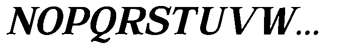 Corfella Phantom Corfella Italic Medium Font UPPERCASE