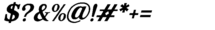 Corfella Phantom Corfella Italic Semi Bold Font OTHER CHARS
