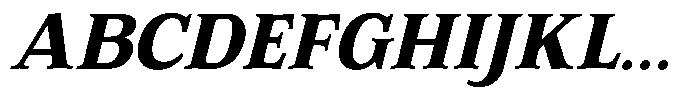 Corfella Phantom Corfella Italic Semi Bold Font UPPERCASE