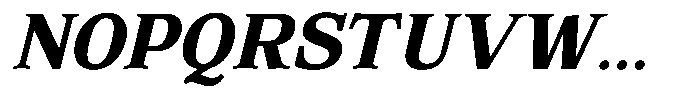 Corfella Phantom Corfella Italic Semi Bold Font UPPERCASE