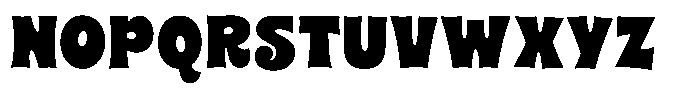 Corins Smindle Font LOWERCASE