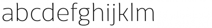 Cormac Extra Thin Font LOWERCASE