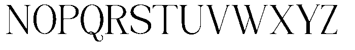 Cornella Regular Font UPPERCASE