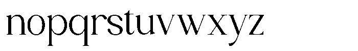 Cornella Regular Font LOWERCASE