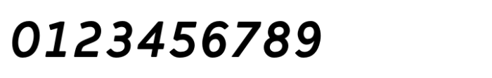 Corner Pro B Demi Italic Font OTHER CHARS
