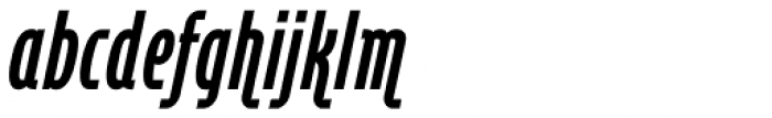 Cornerstone Flair Bold Italic Font LOWERCASE
