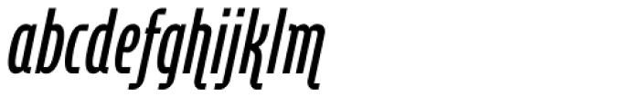 Cornerstone Flair Italic Font LOWERCASE