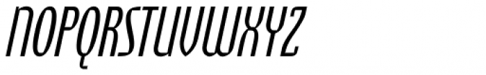Cornerstone Light Italic Font UPPERCASE