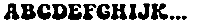 Cornery Font UPPERCASE