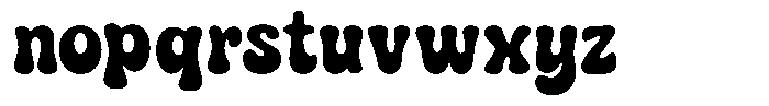 Cornery Font LOWERCASE