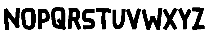 Cornleys Font UPPERCASE