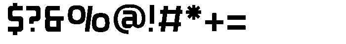 Cornor Font OTHER CHARS