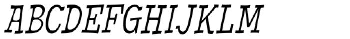 Cornpile Book Italic Font UPPERCASE