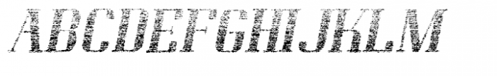Corpesh Italic Grunge Font UPPERCASE