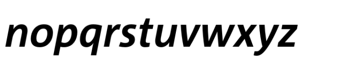 Corpid Office Bold Italic Font LOWERCASE