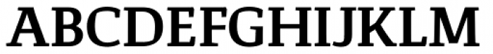 Corpo Serif SemiBold Font UPPERCASE