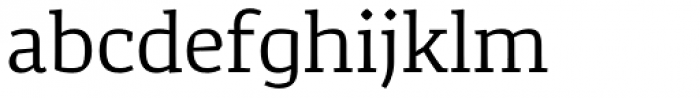 Corpo Serif Font LOWERCASE
