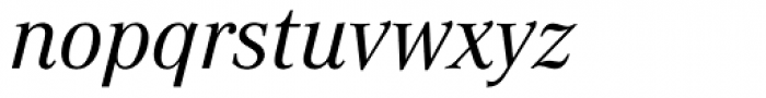 Corporate A BQ Italic Font LOWERCASE